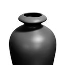 Ver imagem 2 de Vaso de Chão Garrafa Shades Matte Decorativo 84x25cm
