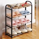 Ver imagem 5 de Sapateira Organizador De Sapatos 4 Prateleiras Até 12 Pares