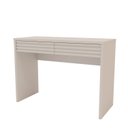 Ver imagem 3 de Escrivaninha Mesa Escritório Samambaia 2 Gavetas 108,2cm CabeCasa MadeiraOriginals Off White Cinza