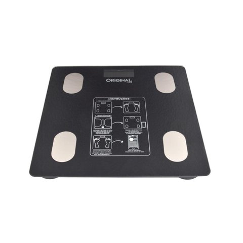 Balança Digital Bioimpedância | Bluetooth | 12 Parâmetros