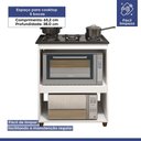 Ver imagem 7 de Cozinha Completa Angra 3 Portas para Fácil Acesso Kaiki Móveis