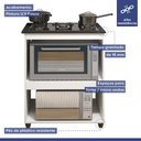Ver imagem 6 de Cozinha Completa Angra 3 Portas para Fácil Acesso Kaiki Móveis
