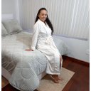 Ver imagem 2 de Roupão em Manta Zono Enxovais Pérola - P