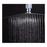 Ducha Chuveiro Slim Quadrado Metal 30x30cm com Braço de Teto:prateado - 6