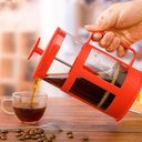 Ver imagem 3 de Cafeteira Francesa 350ml Prensa Vidro com Filtro Inox