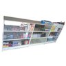 Balcão Caixa Vitrine + 2 Expositores Lojas e Comércios 100% Mdf Branco - Suprema Móveis - 2