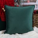 Ver imagem 4 de Capa Almofada Natalina Lisa Veludo e com Guizos 43x43cm
