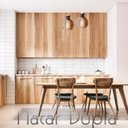 Ver imagem 3 de Luminaria Pendente Desmontada Duplo Cr Nacar E27 Madeira Mdf Cor:branco