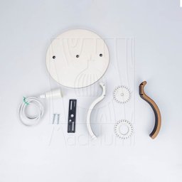 Luminaria Pendente Desmontada Duplo Cr Nacar E27 Madeira Mdf Cor:branco - 7
