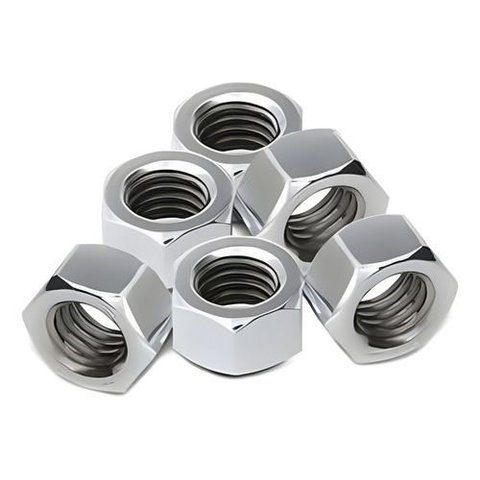 Porca Sextavada M12 Zincada 10 Peças