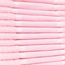 Ver imagem 2 de Kit 12 Toalhas Lavabo Belíssima Bordar Ponto Cruz Perfeito Estilo Lavabo Belissima Rosa