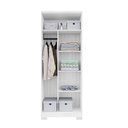 Ver imagem 6 de Armário Multiuso Lavanderia Organizador Dora Branco - Pallazio