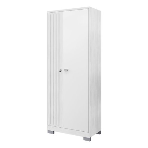 Armário Multiuso Lavanderia Organizador Dora Branco - Pallazio