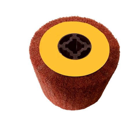 RODA DE SCOTCH BRITE 120 X 100 MM GRÃO MÉDIO - LINHA BASIC CIR Inox 1380rsm