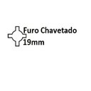 Ver imagem 2 de RODA DE SCOTCH BRITE 120 X 100 MM GRÃO MÉDIO - LINHA BASIC CIR Inox 1380rsm