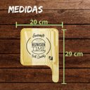 Ver imagem 3 de Kit 15 Tábua de Frios Servir Hamburguer Madeira Maciça 29x20