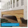 Berço Minicama com Capitonê 100% Mdf Retrô Kakau Espresso Móveis - 10