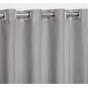 Ver imagem 3 de Cortina Tecido Linho 6,00M De Largura X 2,40M De Altura Cinza Para Sala Ou Quarto