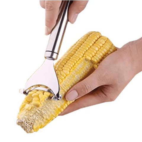 Raspador Espiga Milho Descascador Debulhador Cortador Inox