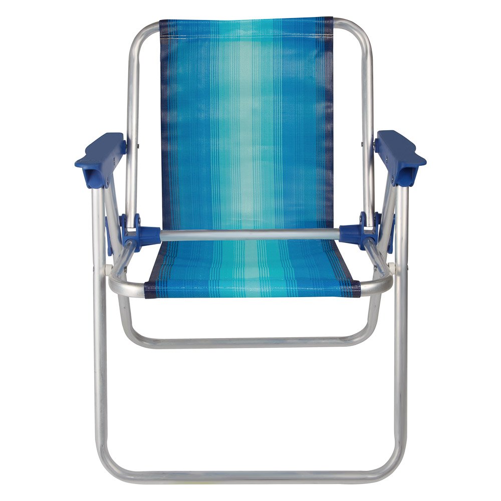 Cadeira Infantil Alta Alumínio Azul - 2