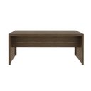 Ver imagem 5 de Mesa para Escritório Escrivaninha Madeira Linha Office 180cm Cor:Nogal