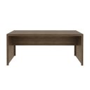 Ver imagem 4 de Mesa para Escritório Escrivaninha Madeira Linha Office 180cm Cor:nogal