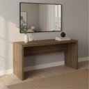 Ver imagem 1 de Mesa para Escritório Escrivaninha Madeira Linha Office 180cm Cor:Nogal