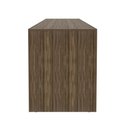 Ver imagem 7 de Mesa para Escritório Escrivaninha Madeira Linha Office 180cm Cor:nogal