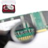 LUPA DE MAO BOLSO JOALHERIA RELOJOEIRO OURIVES ELETRONICA 30X21MM PORTATIL ARTICULADA ZOOM GEOLOGIA  - 5