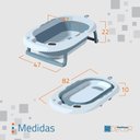 Ver imagem 5 de Banheira Dobrável Média Sulis Cinza