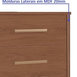 Cômoda 8 Gavetas 100% MDF Lis - 5