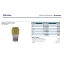 Ver imagem 2 de Válvula Fundo De Poço Com Tela Inox 2.1/2 Pol Emmeti