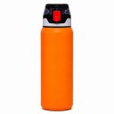 Ver imagem 1 de Garrafa Térmica Ms-968 800ml Isolada Canudo Squeeze Quente e Frio:Laranja