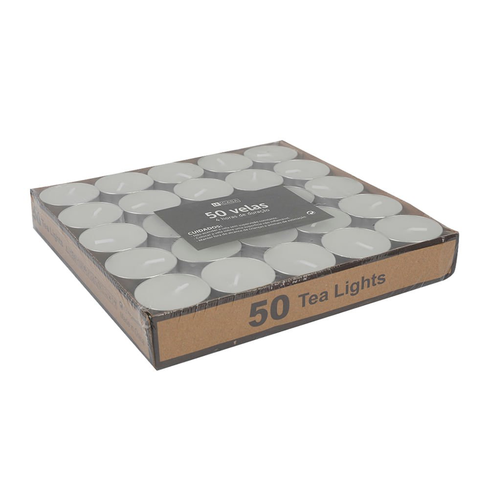 Kit de Velas Le Rechaud com 50 Peças Branco - 2