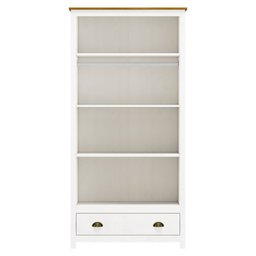 Guarda-Roupa Solteiro 2 Portas 1 Gaveta de Madeira Maciça Topázio  - 4