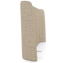 Cabeceira Cama Box Queen 160cm Nilo P05 Linho Bege Escuro - Lyam Decor - 7 Cabeceira Cama Box Queen 160cm Nilo P05 Linho Bege Escuro - Lyam Decor - 7