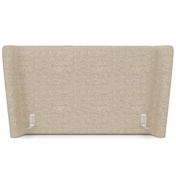 Cabeceira Cama Box Queen 160cm Nilo P05 Linho Bege Escuro - Lyam Decor - 2 Cabeceira Cama Box Queen 160cm Nilo P05 Linho Bege Escuro - Lyam Decor - 2