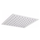 Ver imagem 5 de Ducha Chuveiro 20x20 Inox Prata Slim Suporte Teto Quadrado Luxo Piscina Banheira Area Externa