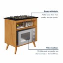 Ver imagem 6 de Balcão para Cooktop 4 e 5 Bocas 2 Nichos com Prateleira Ajustável Parma