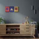 Ver imagem 2 de Geométrico Básico - Quadros ou Placas Modulares com 3 Peças