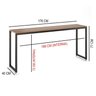 Mesa Industrial com Rodinhas Hub com 176cm - 3