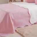 Ver imagem 3 de Kit Cobre Leito Casal Ultra Lisse Lisa New 210x230cm Silver Pink