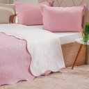 Ver imagem 5 de Kit Cobre Leito Casal Ultra Lisse Lisa New 210x230cm Silver Pink