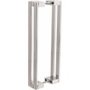 Ver imagem 1 de Puxador Alça para Porta de Passagem 3014 Cromado 400mm Mital 01 par