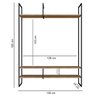 Estante para Tv Industrial de Parede Urban com 130cm - 4
