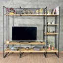 Ver mais imagens de Estante para Tv Industrial Urban com 200cm