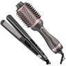 Kit Chapinha Prancha Alisadora Lizze Extreme 127v + Escova Secador Modelador Es-11 Mondial - 1