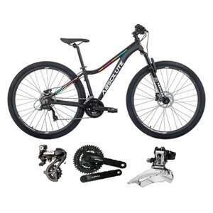Bicicleta 29 Absolute Mia 3 Feminina Câmbios Shimano Altus 24v K7 Freios Hidráulicos Garfo com