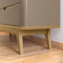 Ver imagem 7 de Comoda 8 Gavetas Pes Madeira 135 cm Vicenza Fendi Hannover Dcasa