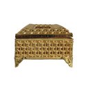 Ver imagem 6 de Porta Guardanapos Dourado - 7x23x11cm